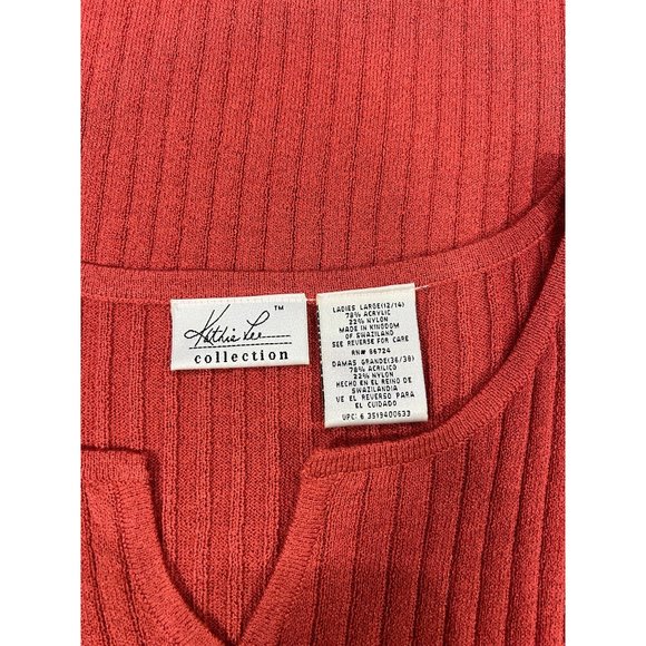 Vintage Kathie Lee Collection Sleeveless Sweater Size L - Picture 4 of 5